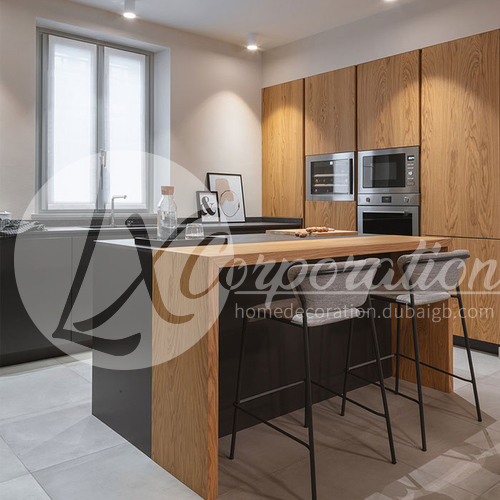 Modern Style Melamine With Particle Board Simple Design Kitchen Cabinet Gk 1213